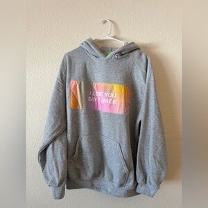 LONELY GHOST I Love You So Say It Back Rare Special Edition Hoodie